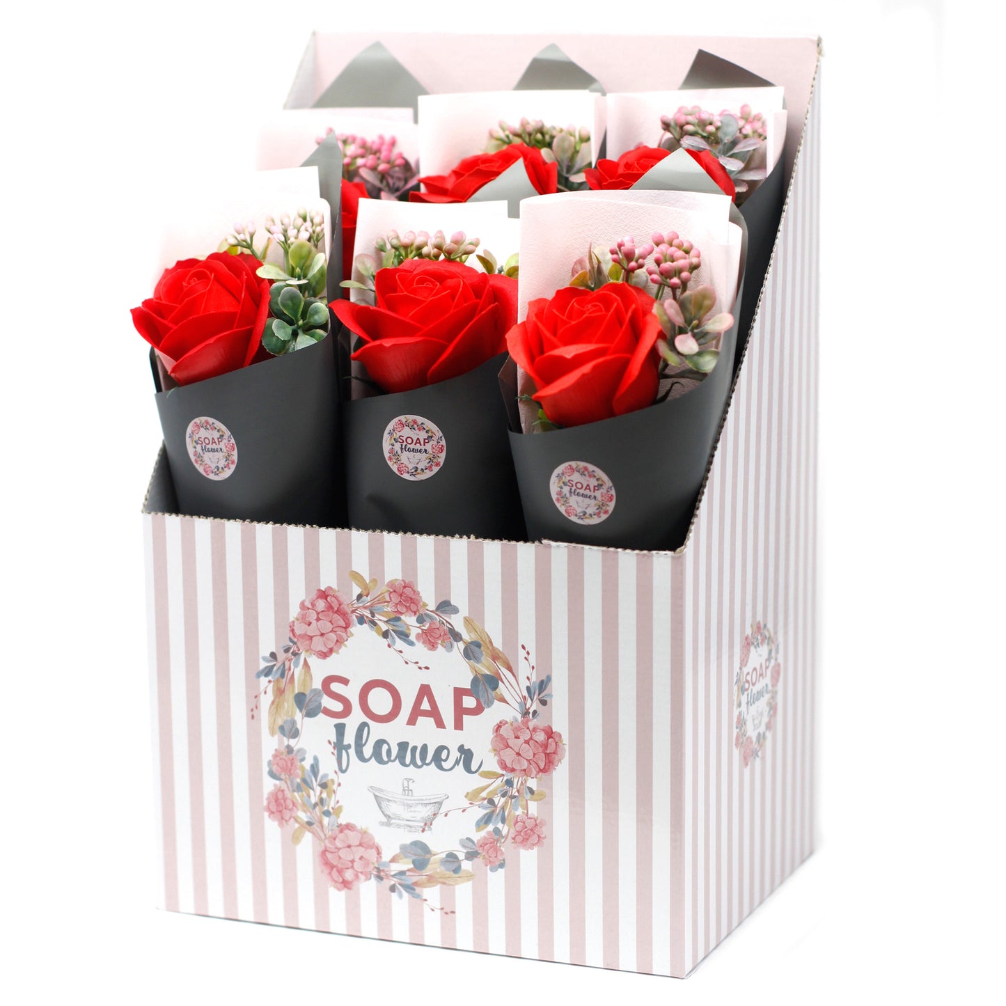Rose Bouquet Soap Flower