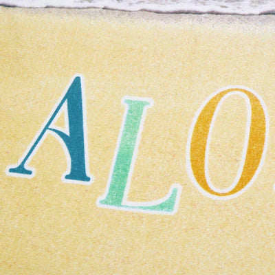 Aloha Zebra Beach Towel by Catherine Lansfield