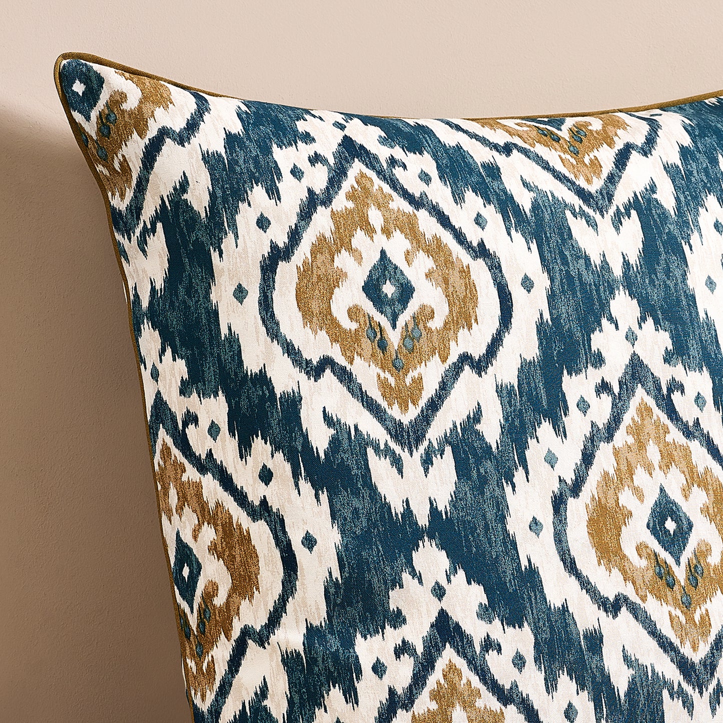 Suri Geo Cushion in Teal by Pineapple Elephant