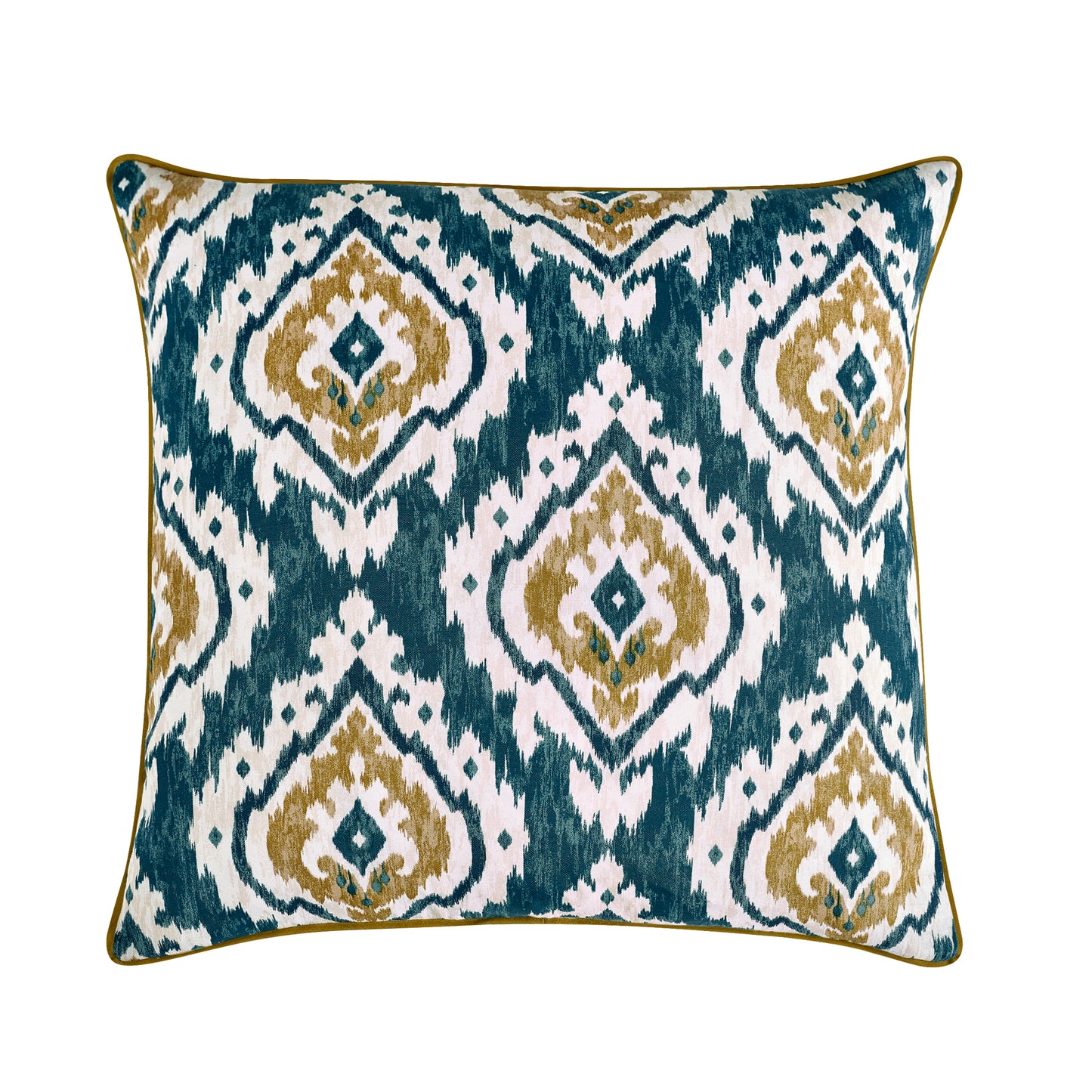 Suri Geo Cushion in Teal by Pineapple Elephant