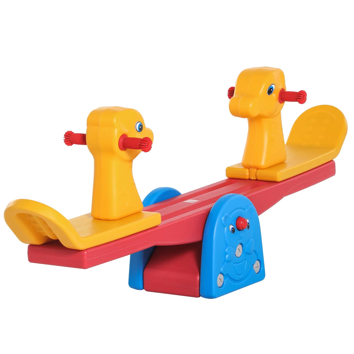 Kids Seesaw with Easy-Grip Handles for 1-4 years old