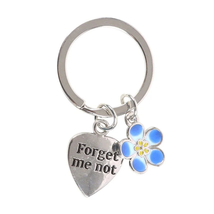 Forget Me Not Keyring
