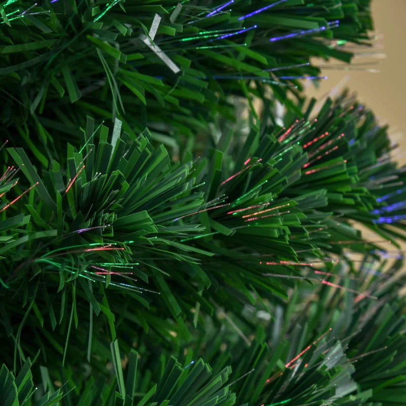 5FT Pre-Lit Fibre Optic Artificial Christmas Tree