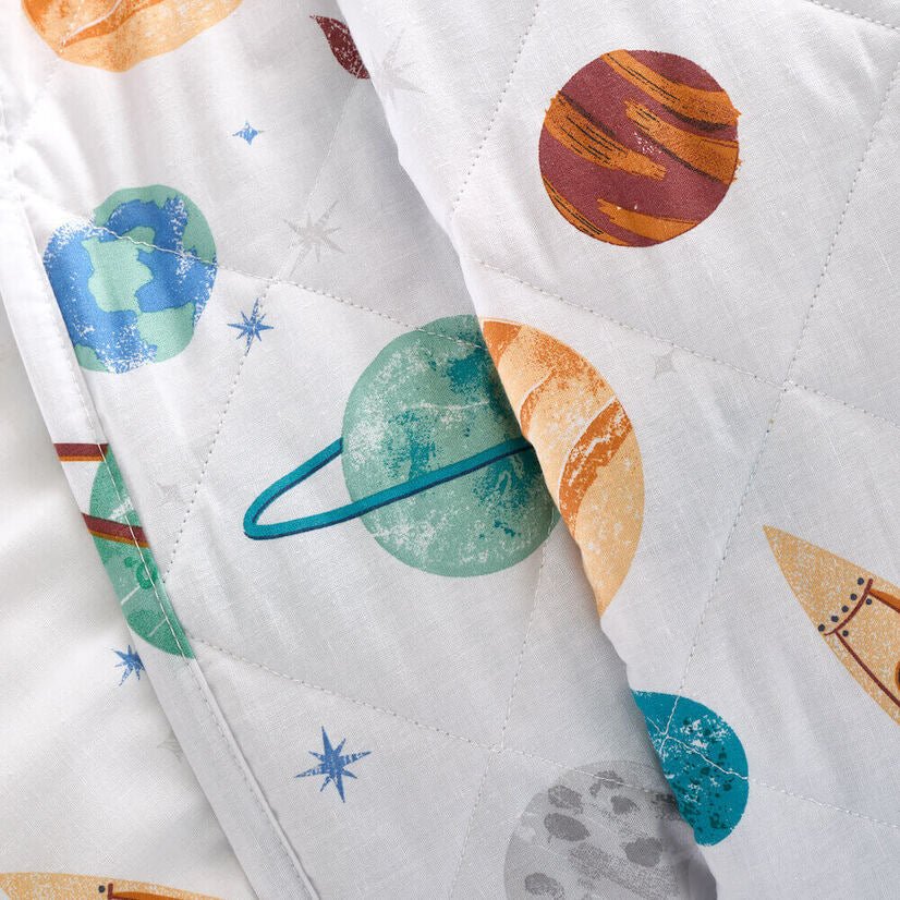Cosmic Quilted Throw
