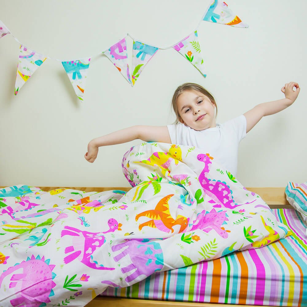 Daisy Dino Dinosaur Duvet Cover Set