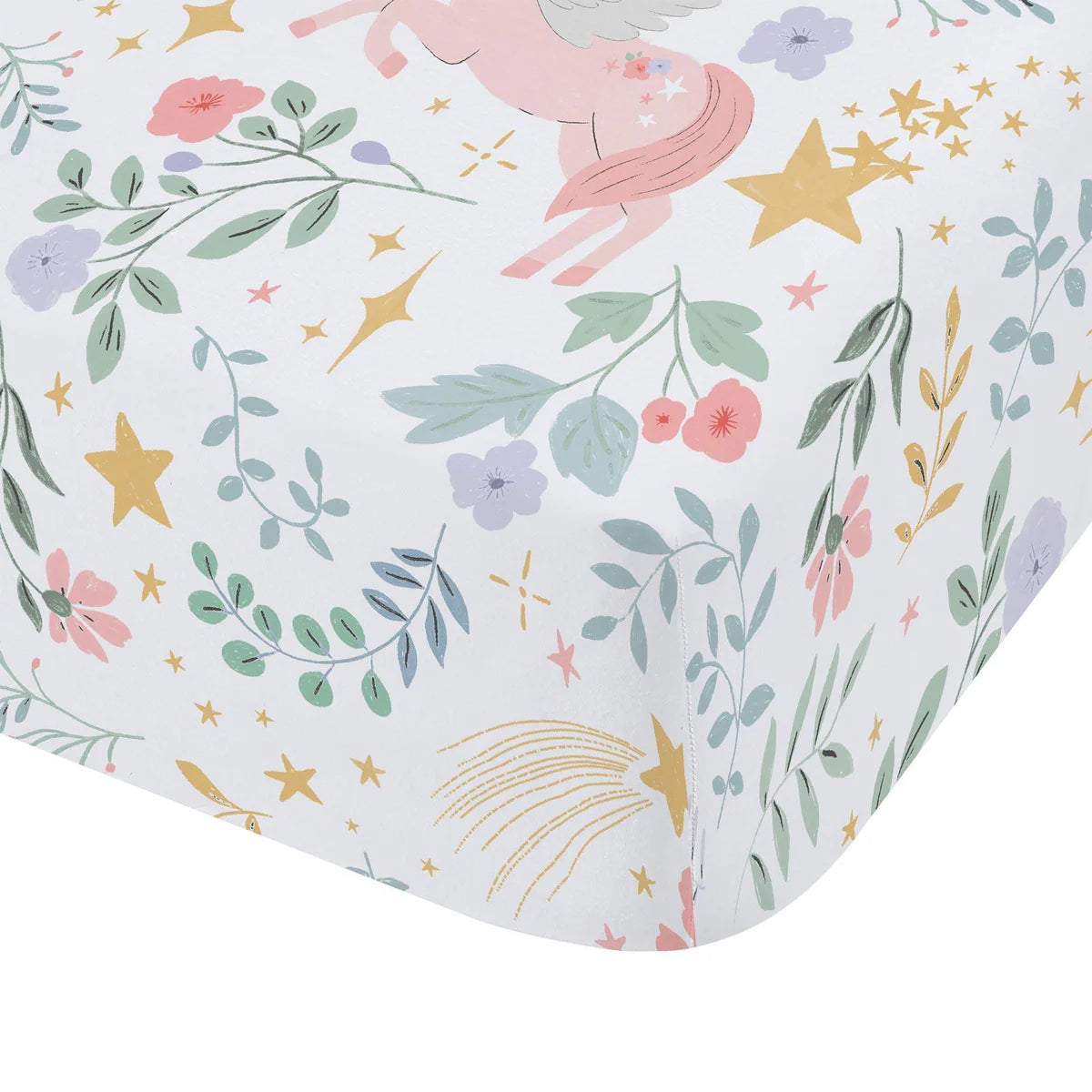 Fairytale Unicorn Fitted Sheet by Catherine Lansfield