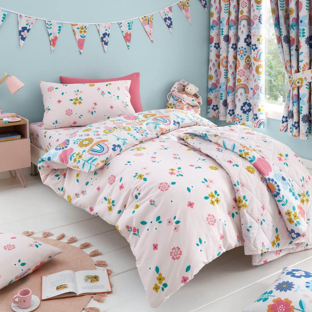 Flower Garden Duvet Cover Set
