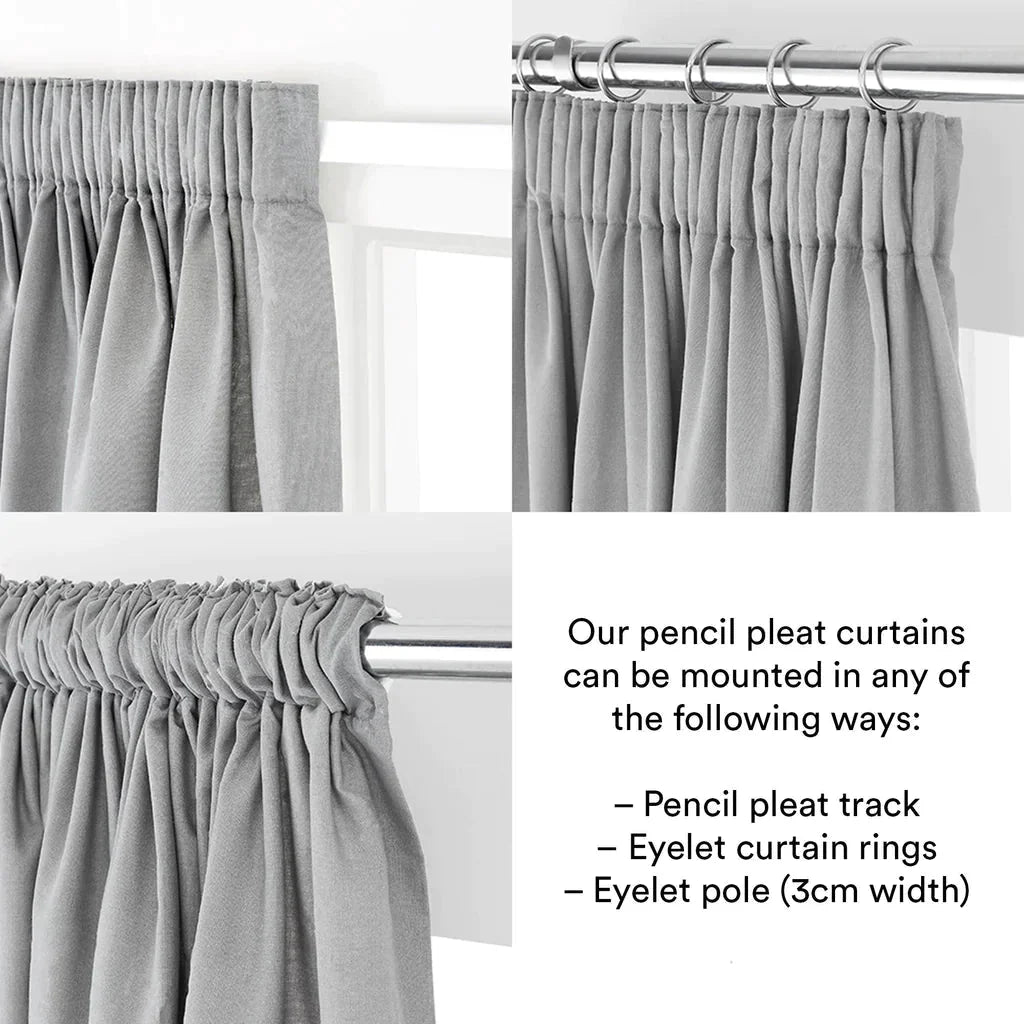 Flower Garden Thermal Blackout Curtains
