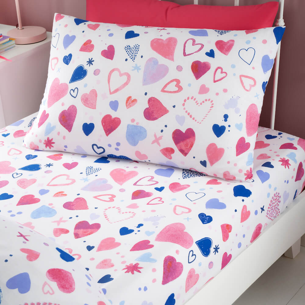 Hearts Duvet Cover Set