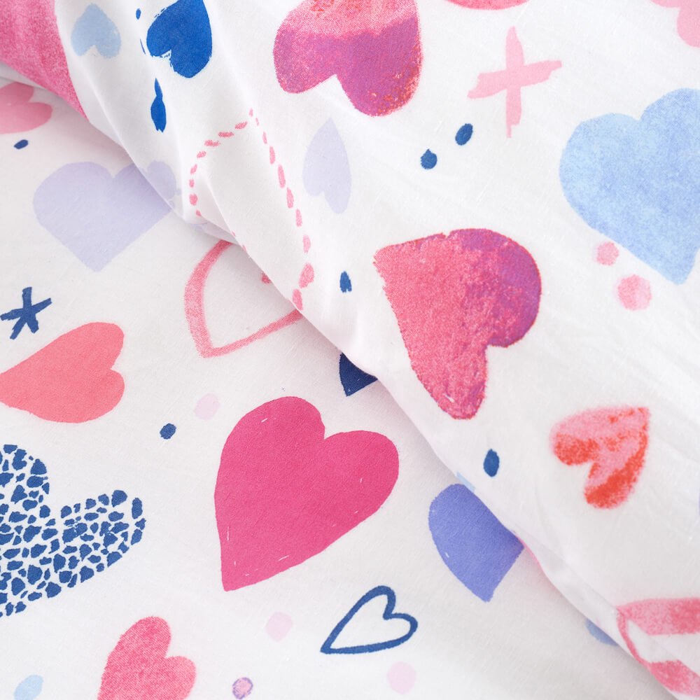 Hearts Duvet Cover Set