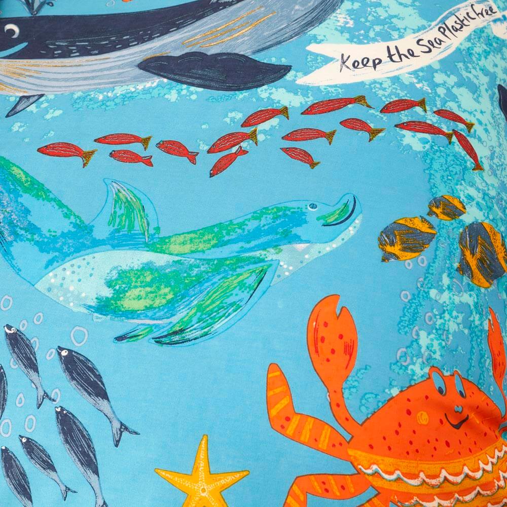 Ocean Friends Duvet Cover Set