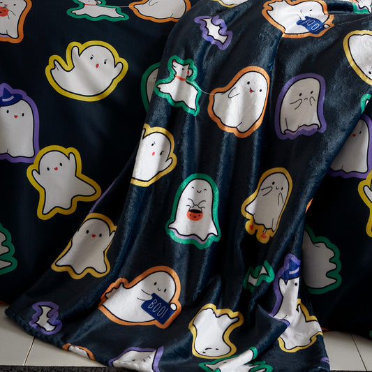 Halloween Ghosts Throw by Catherine Lansfield