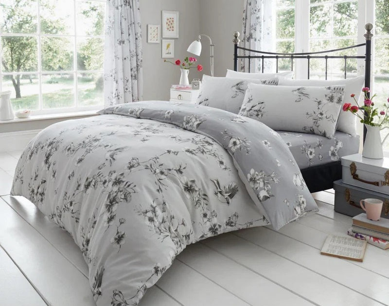 Birdie Blossom Duvet Cover Set