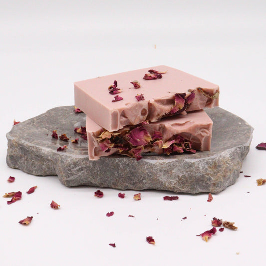 Enchanted Rose Soap Bar - Scent: Sweet Rose and Vanilla