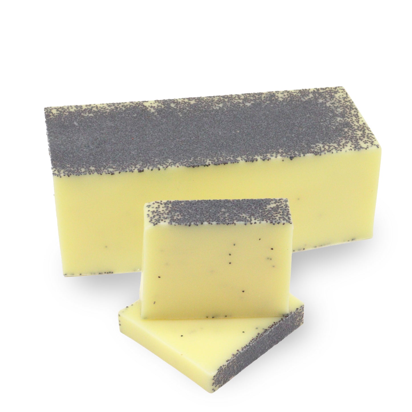 Lemon Poppy Soap Bar - Scent: Refreshing Lemon Zest