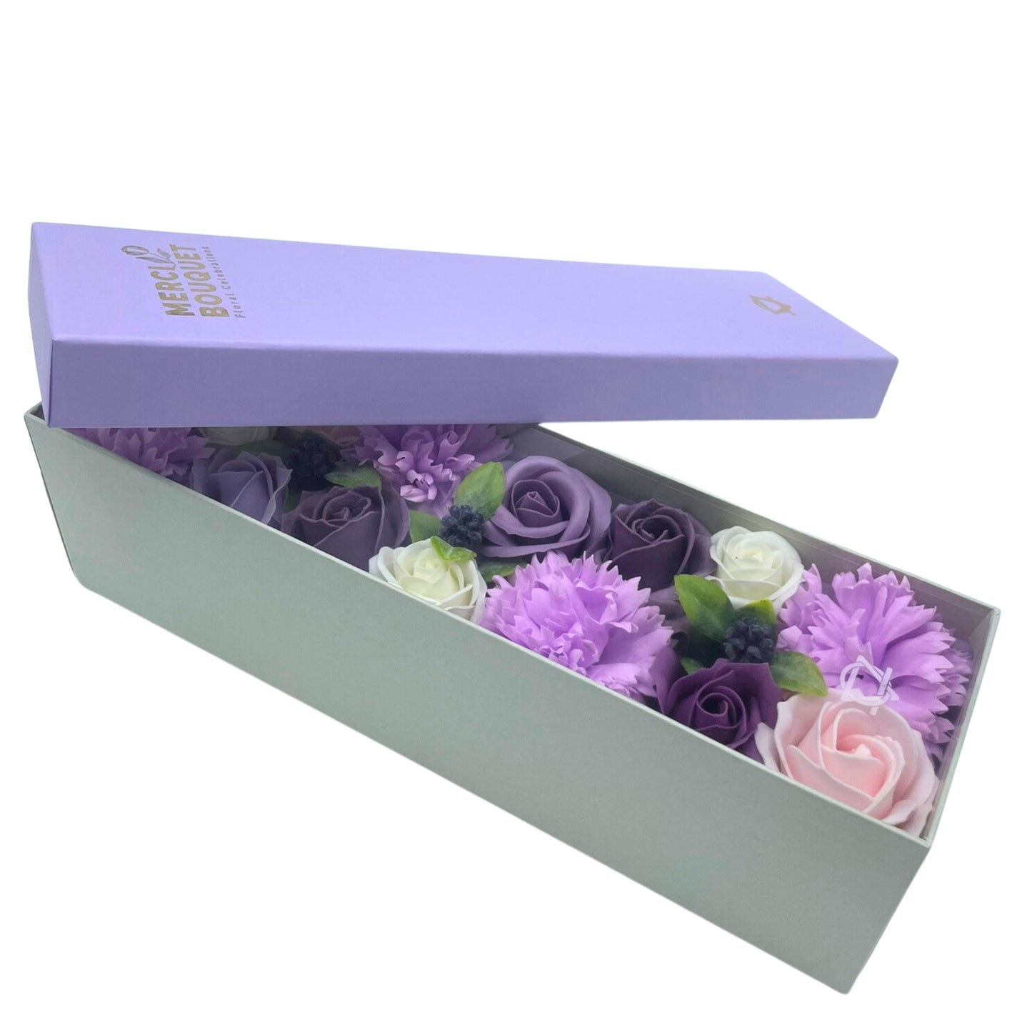 Long Box - Lavender Rose & Carnation