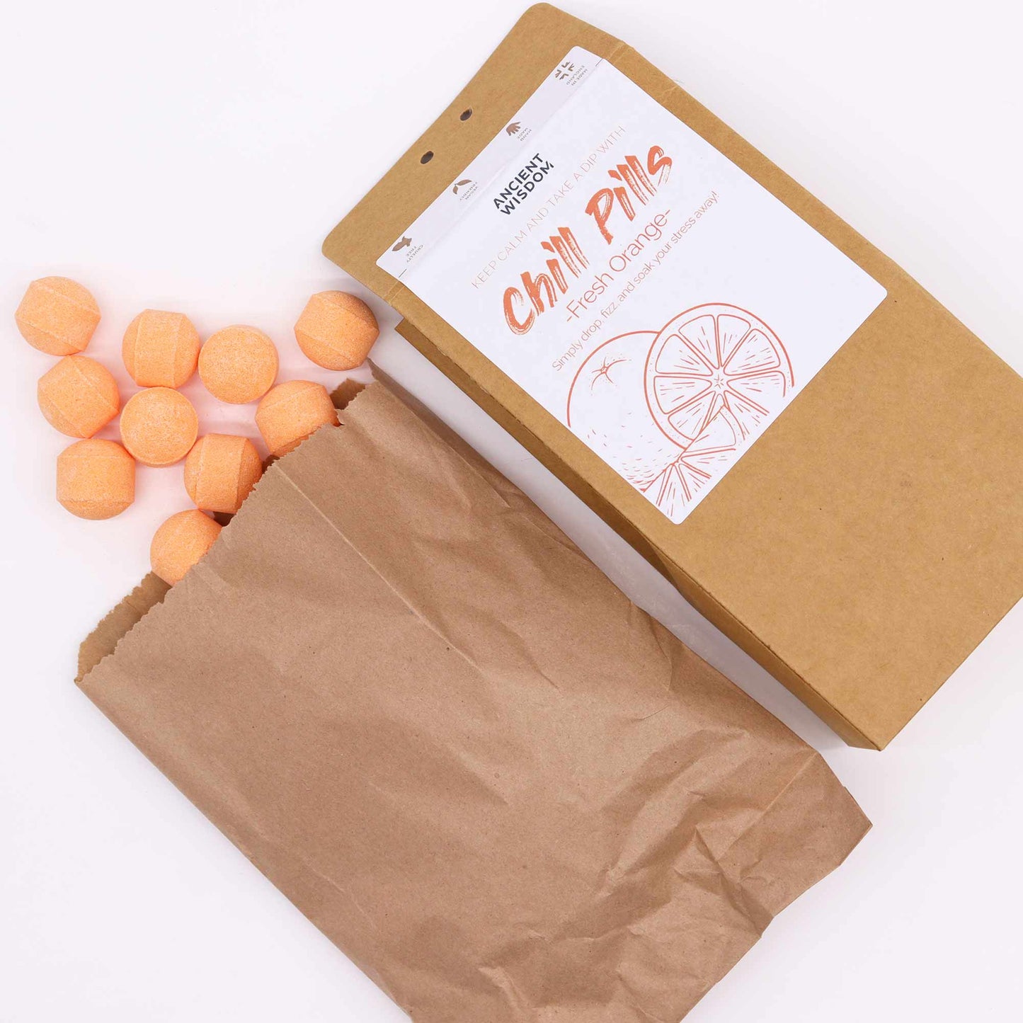 Chill Pills Gift Pack 350g - Fresh Orange