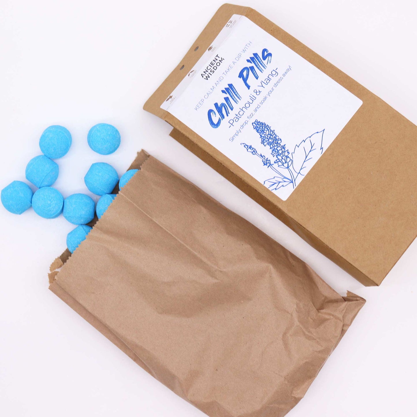 Chill Pills Gift Pack 350g - Ylang & Patchouli