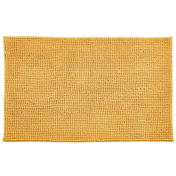 Bobble Textured Bath Mat Ochre