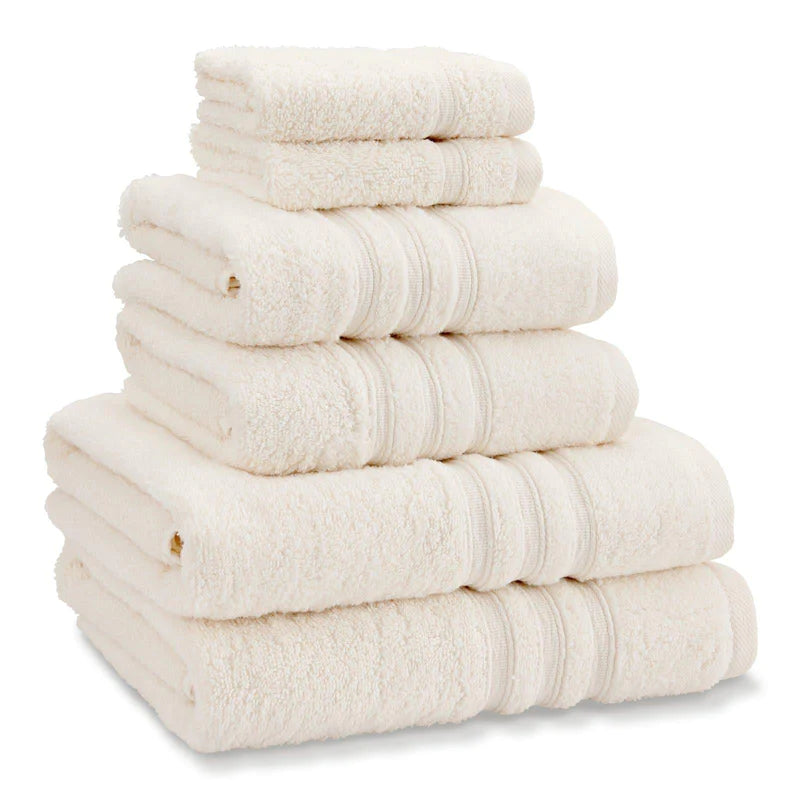 Zero Twist 6 Piece Towel Bale Set in Cream by Catherine Lansfield