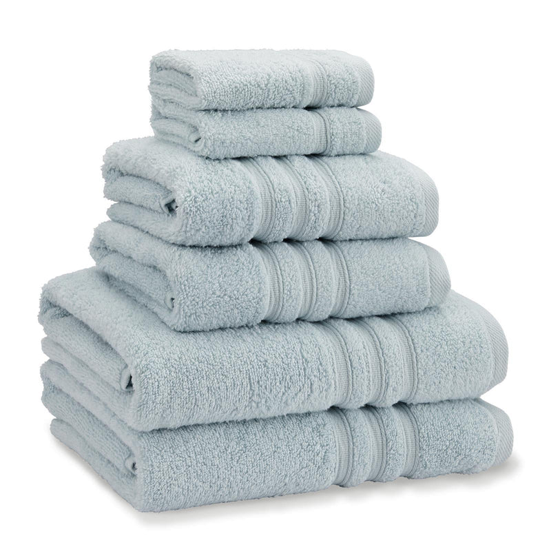 Zero Twist 6 Piece Towel Bale Set in Duck Egg by Catherine Lansfield