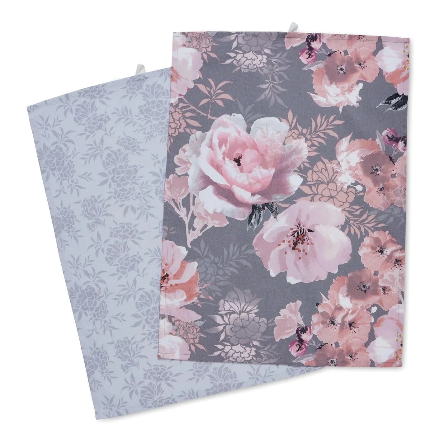 Dramatic Floral Pack of 2 Tea Towels