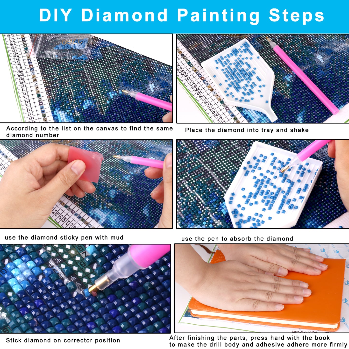 Diamond Painting Photo - Starry Sky