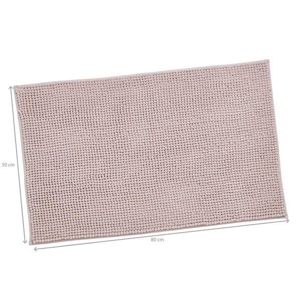 Bobble Textured Bath Mat Natural