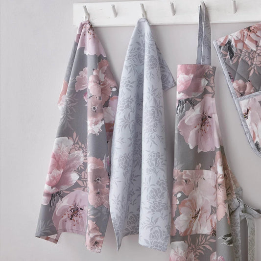 Dramatic Floral Pack of 2 Tea Towels