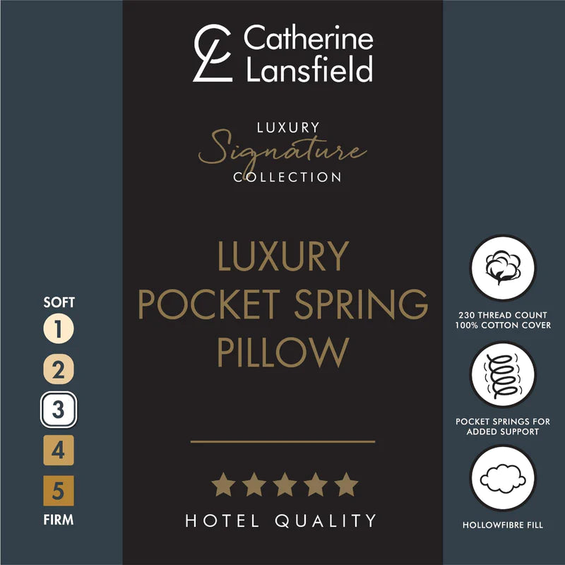 Signature Luxury Pocket Spring Pillow