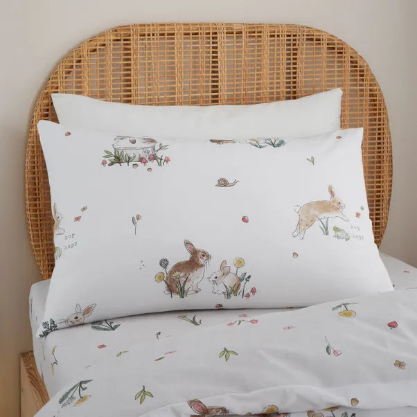 Bunny Rabbit Friends Duvet Cover Set by Little Bianca