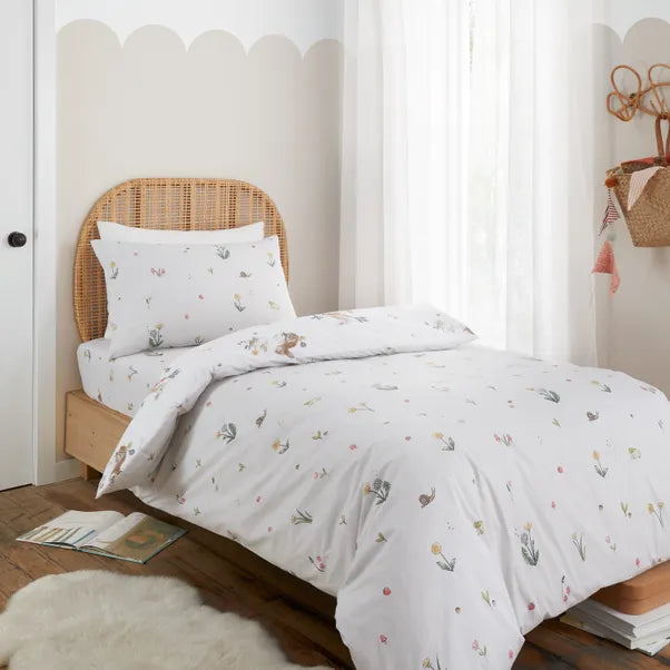 Bunny Rabbit Friends Duvet Cover Set by Little Bianca