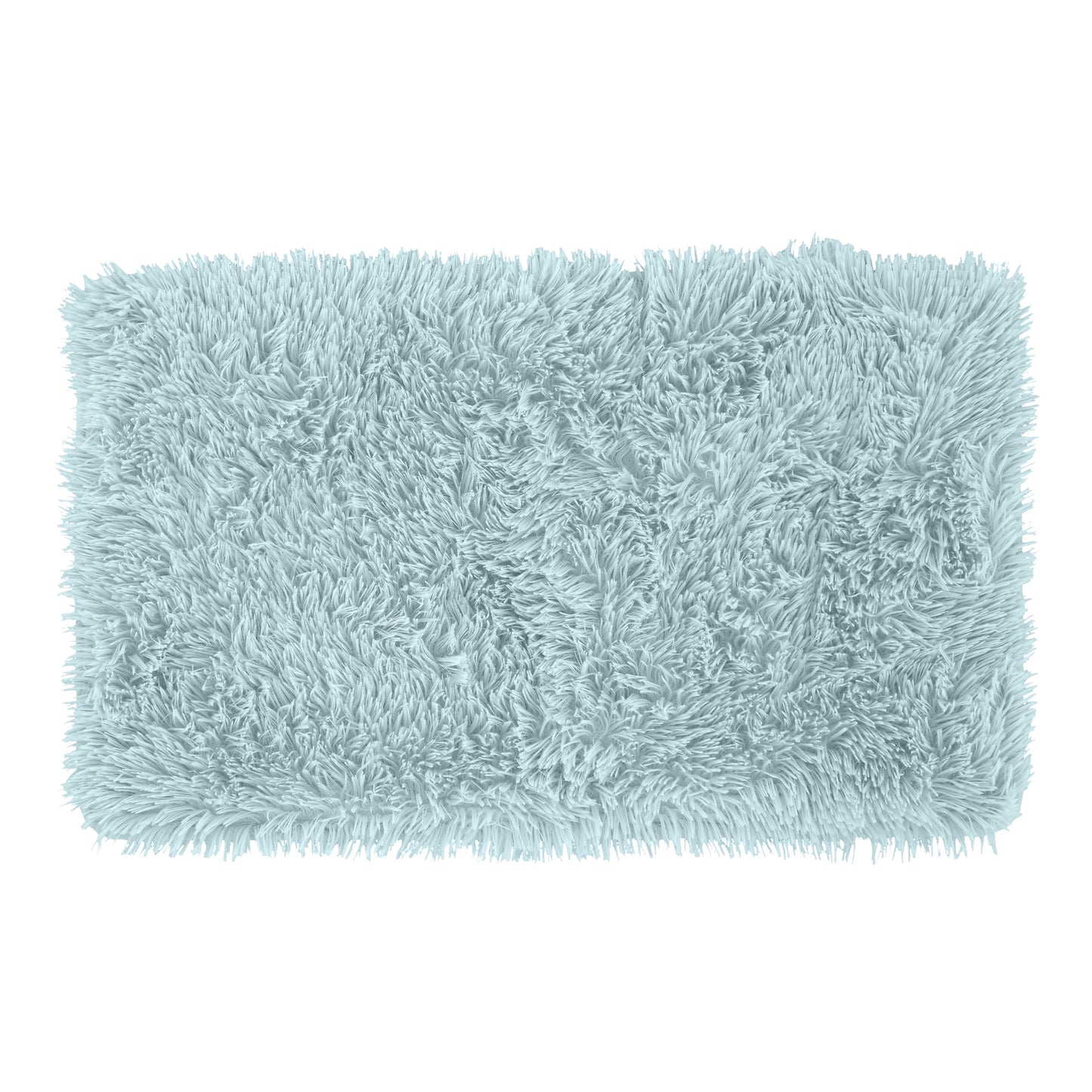 Catherine Lansfield Cuddly Super Soft Fluffy Bath Mat in Duck Egg