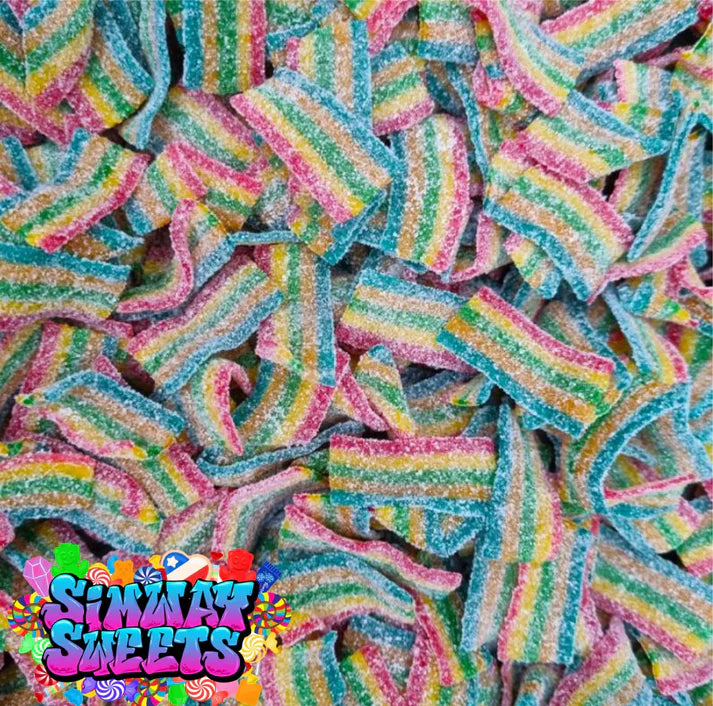 Fizzy Rainbow Bites Sweets