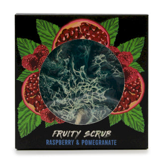 Fruity Scrub Soap on a Rope - Raspberry & Pomegranate