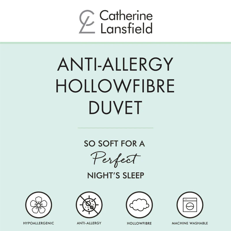 Anti-Allergy Hollowfibre 15 Tog Duvet