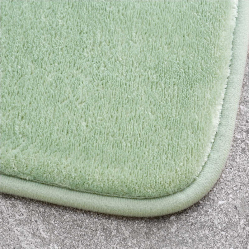 Anti-Bacterial Bath & Pedestal Mat Set Sage