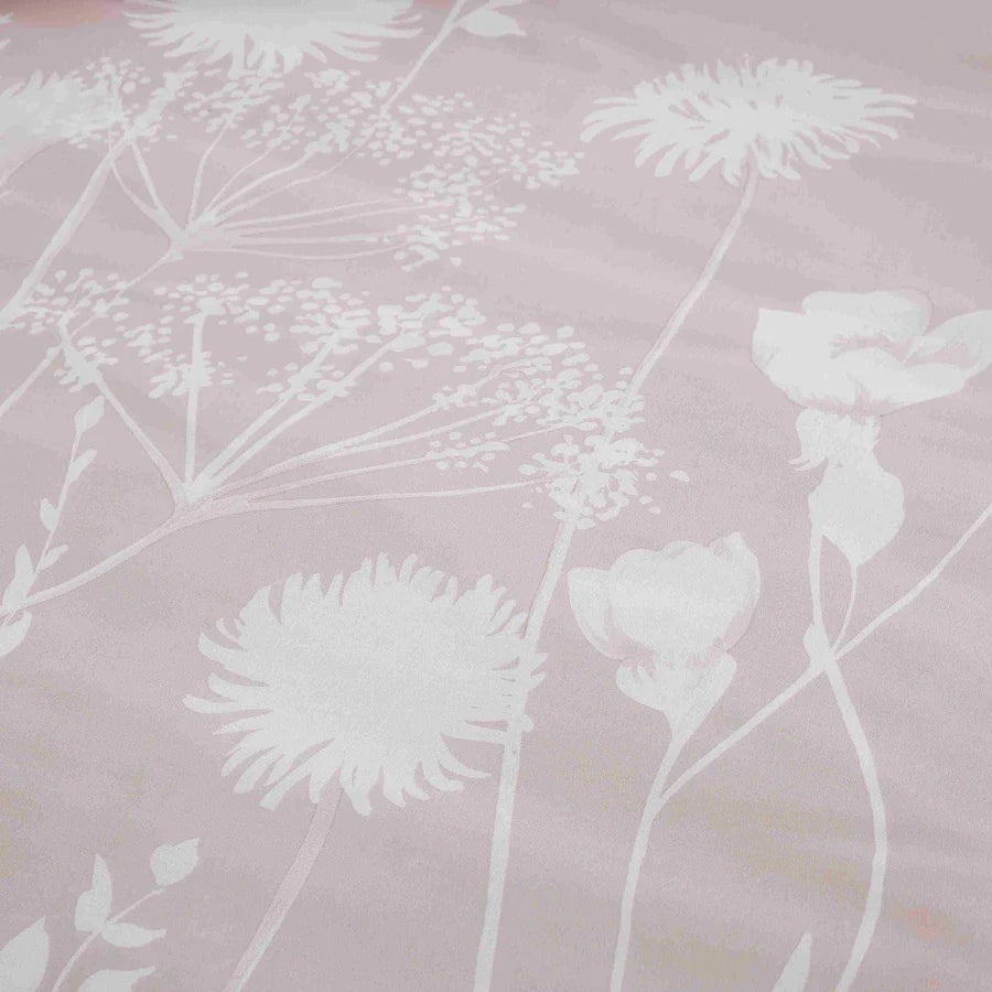 Meadowsweet Floral Blush Duvet Cover Set by Catherine Lansfield