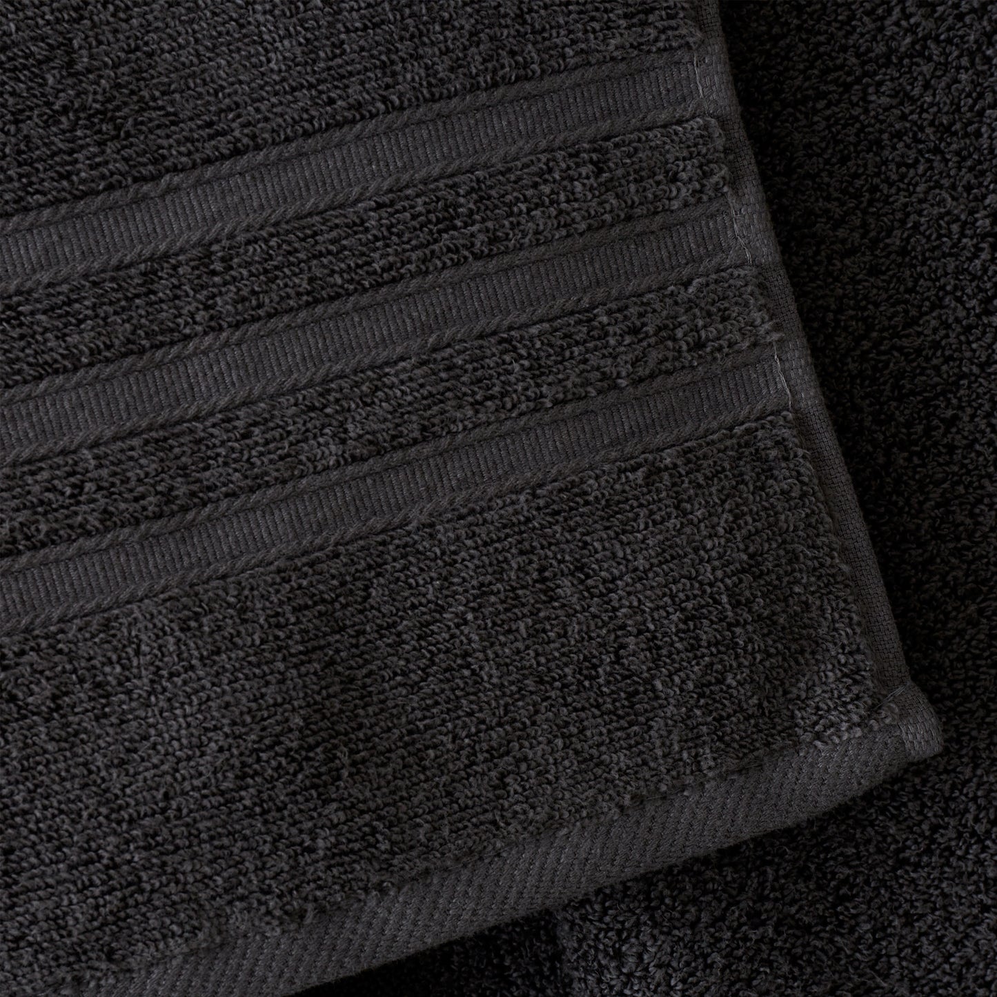 Zero Twist Bath Sheet Pair in Charcoal by Catherine Lansfield