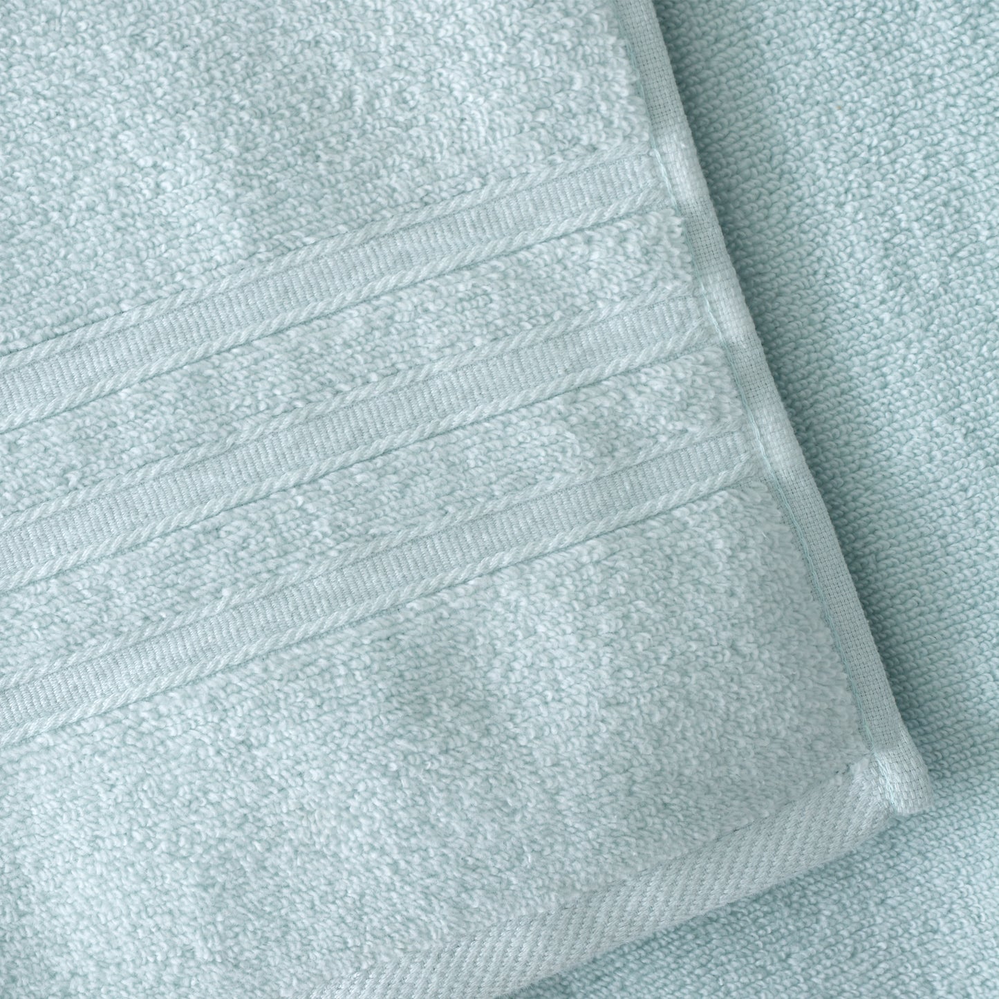 Zero Twist Bath Sheet Pair in Duck Egg by Catherine Lansfield