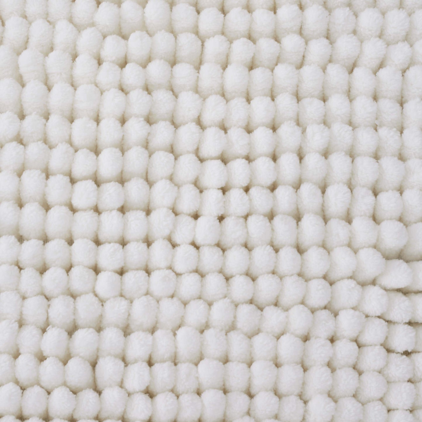 Bobble Textured Bath Mat Cream