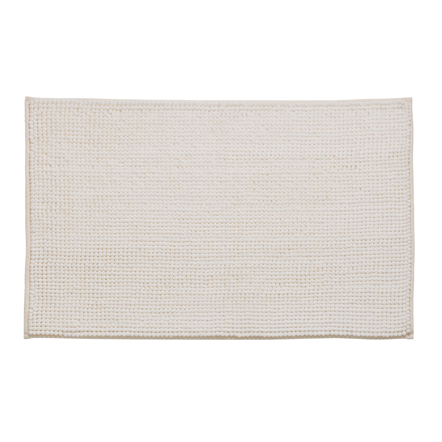 Bobble Textured Bath Mat Cream