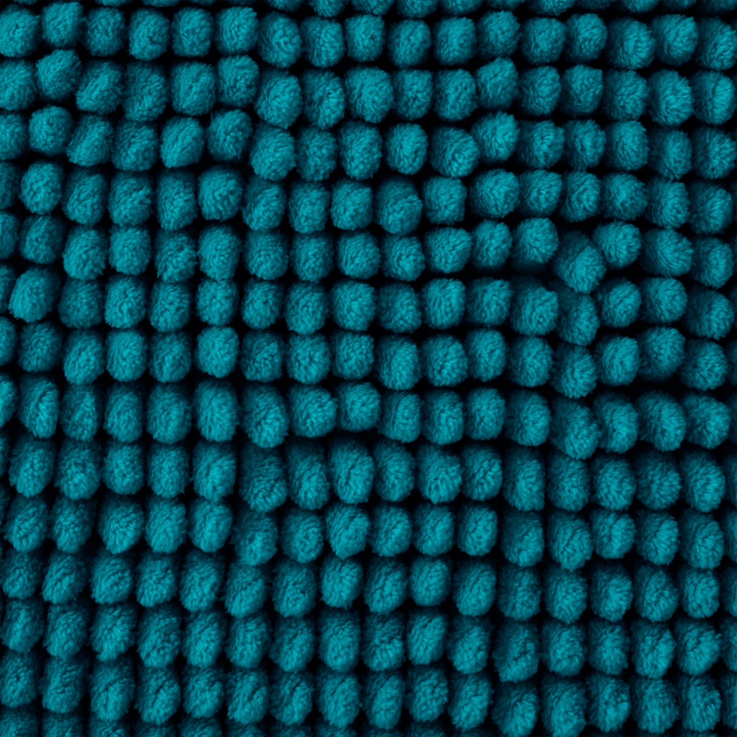 Bobble Textured Bath Mat Teal Green