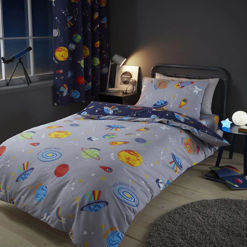 Lost in Space Duvet Cover Set by Catherine Lansfield Kids