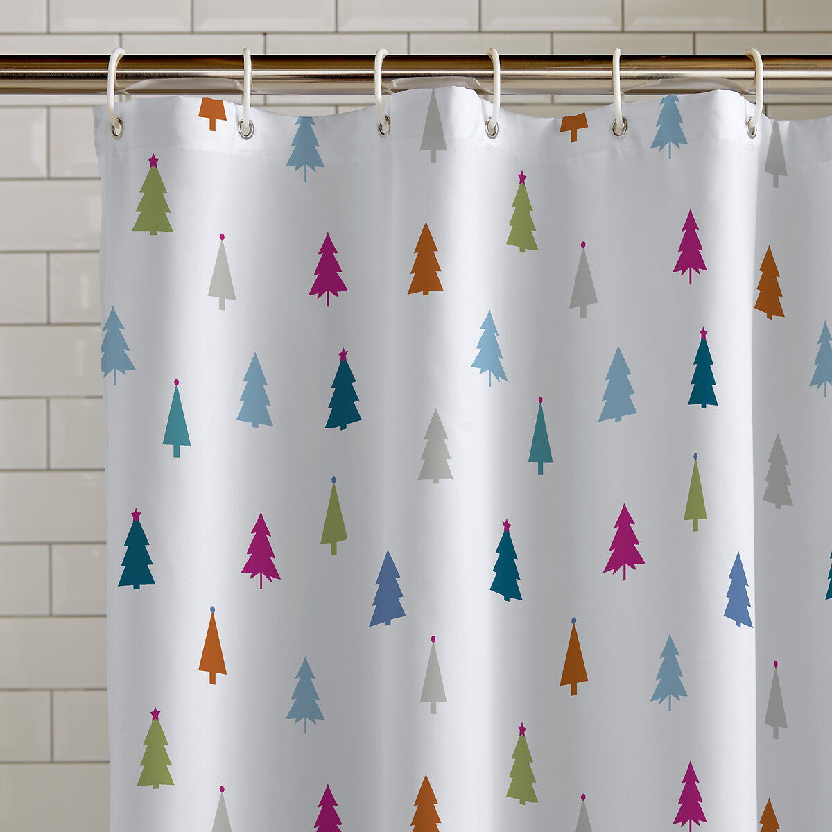 Christmas Tree Shower Curtain by Catherine Lansfield