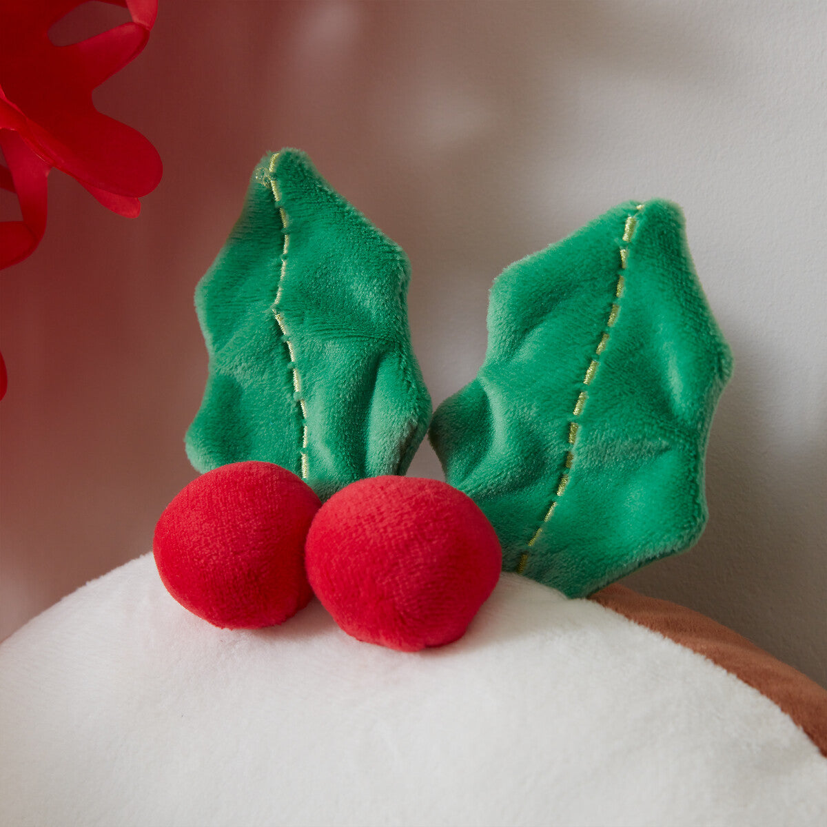 Christmas Pudding 3D Cushion by Catherine Lansfield