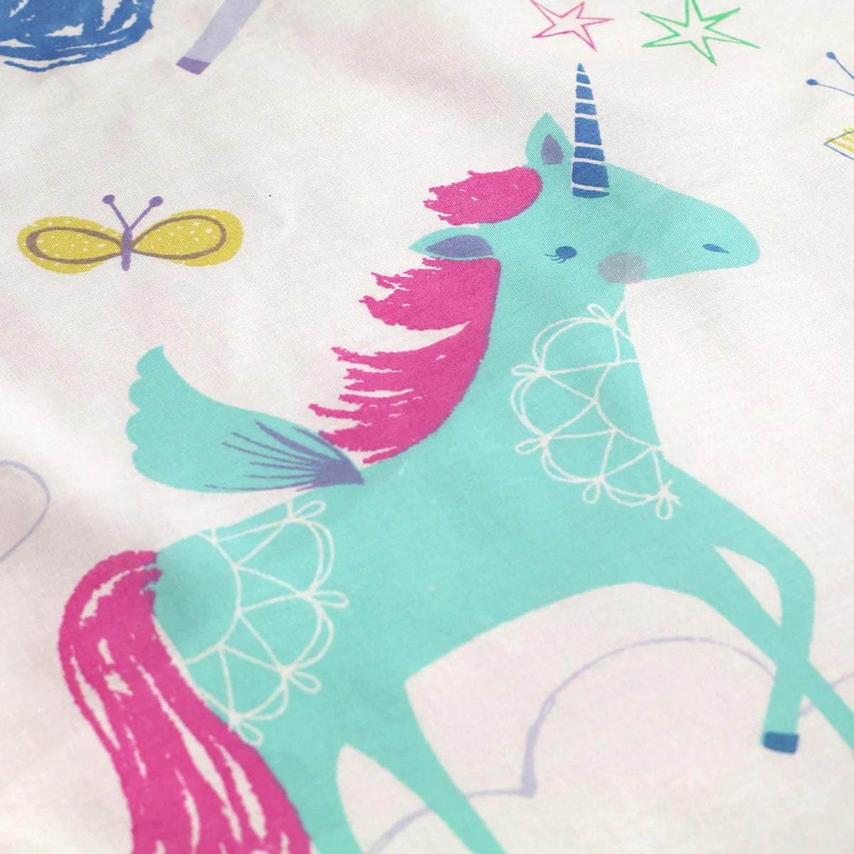 Rainbow Unicorn Duvet Cover Set by Bedlam