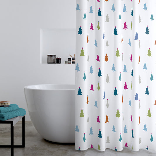 Christmas Tree Shower Curtain by Catherine Lansfield