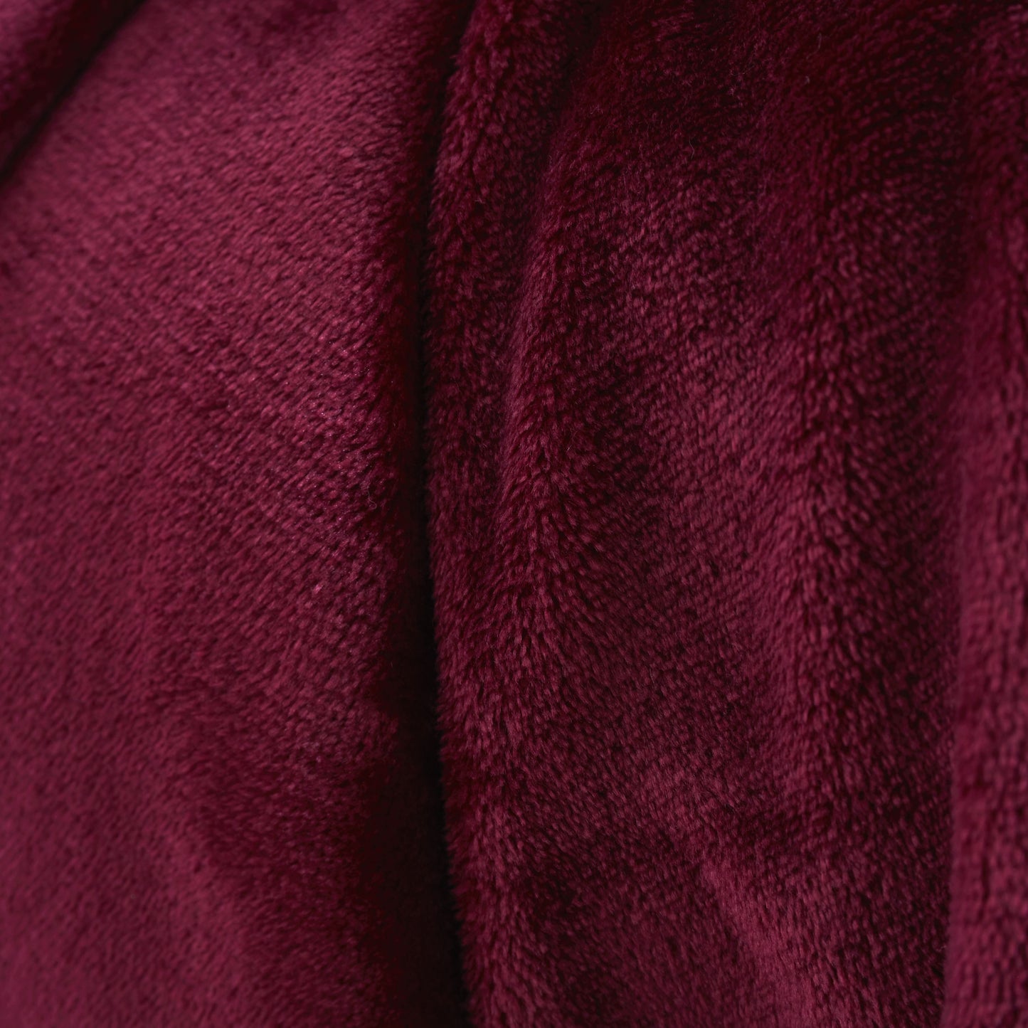 Velvet Touch Raschel Blanket Throw in Red by Catherine Lansfield