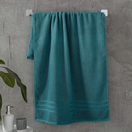 Zero Twist Bath Sheet Pair in Teal by Catherine Lansfield